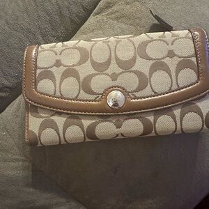 Medium Brown Coach Wallet